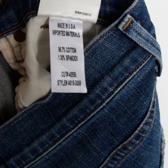 Agolde Sophie High Rise Skinny Crop Jeans Santa Fe 27 - Picture 7 of 8